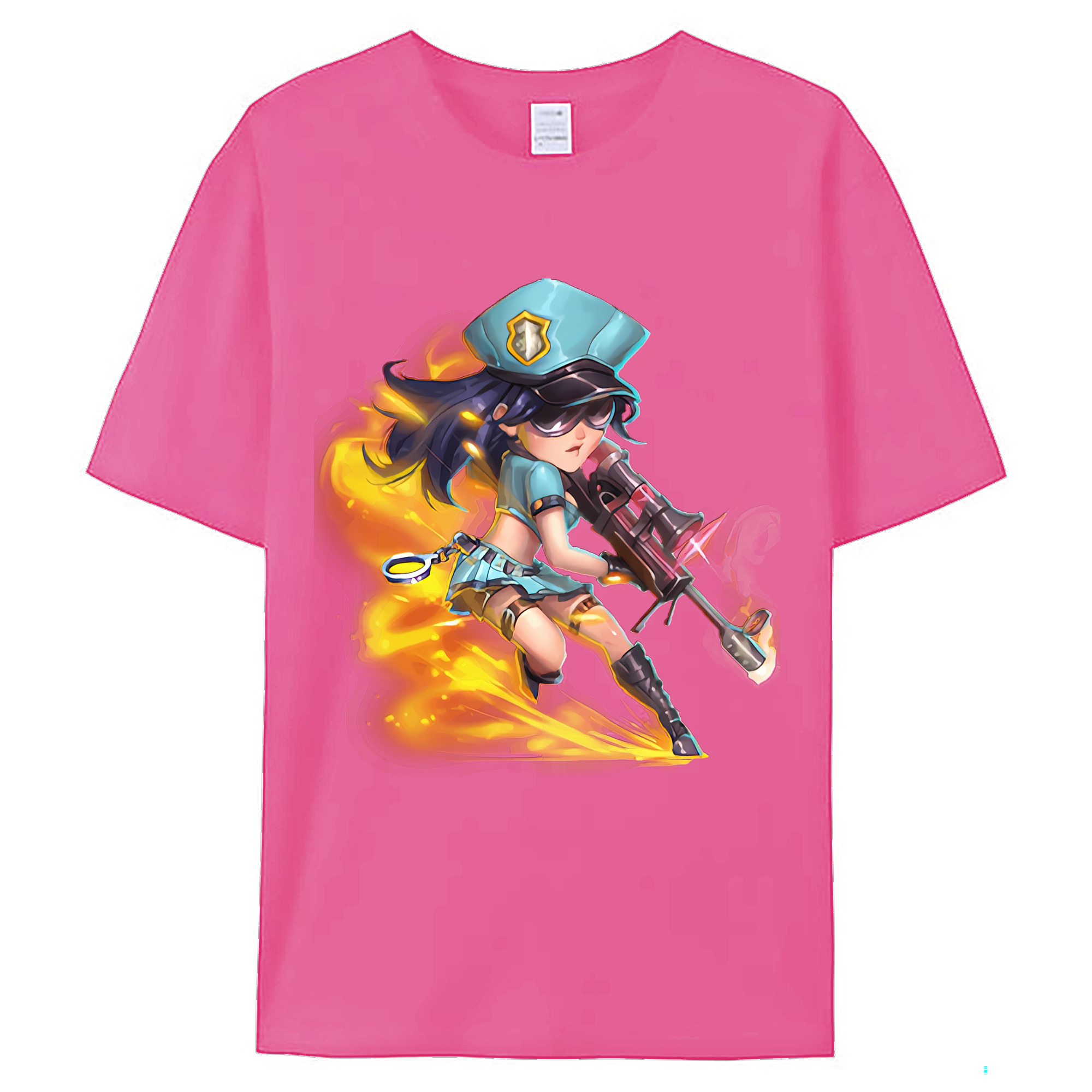 （画像用） リーグ・オブ・レジェンド League of Legends LOL レディースカジュアルプリントTシャツ（綿100％）